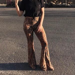 Paisley Flare Pants
